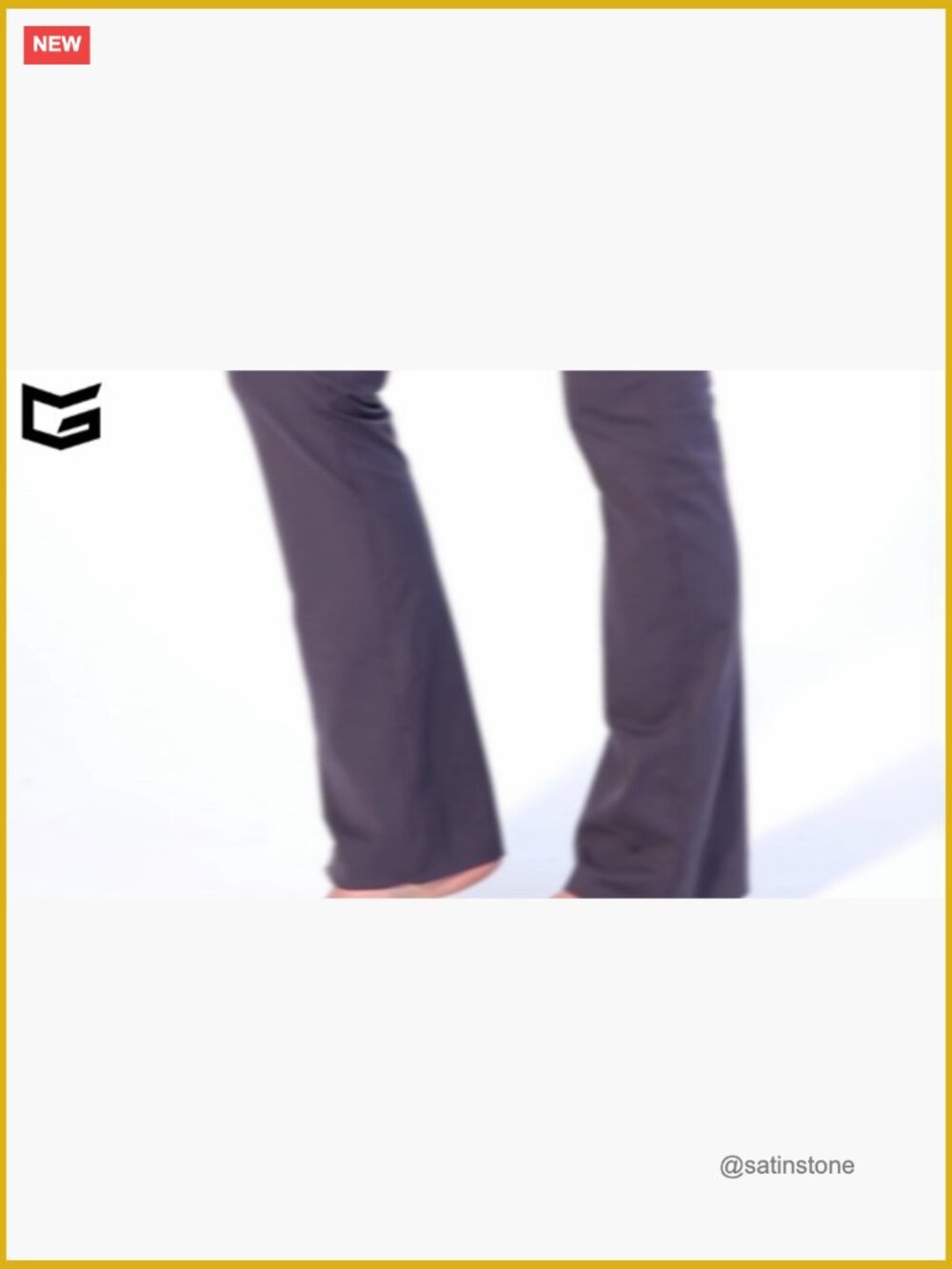 High Waist Bootcut Yoga Pants with Pockets 34 Inseam - Picture 7 of 7
